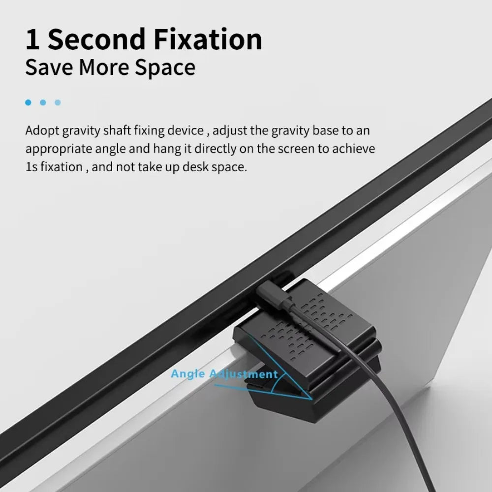Monitor Light Bar — No-Glare Desk Lighting with Touch Dimming