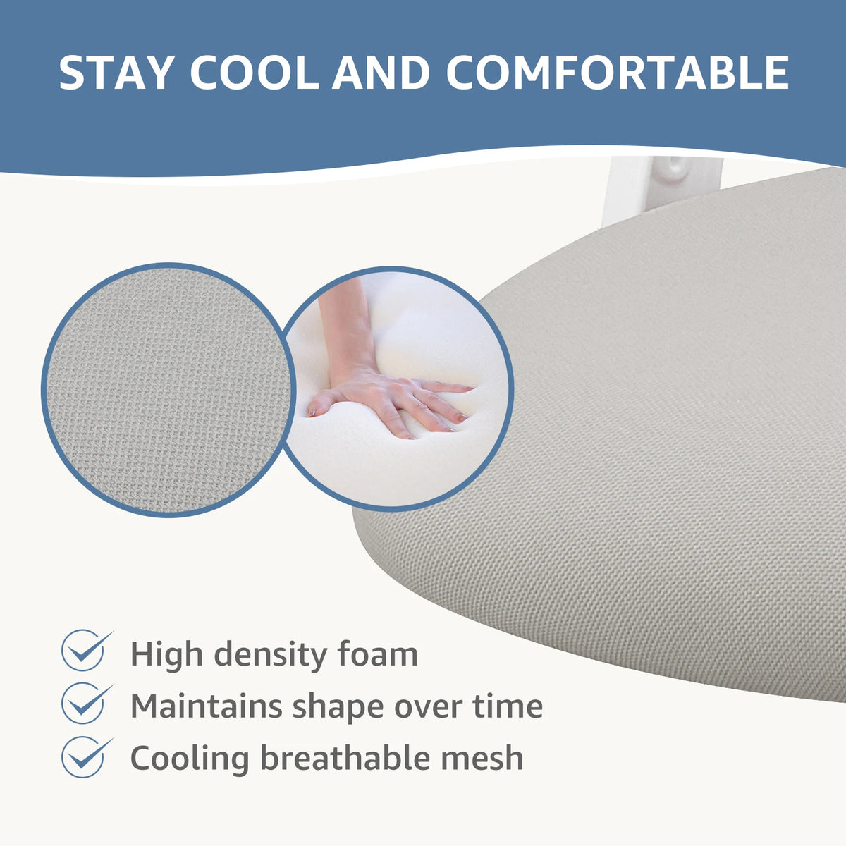 Ergonomic Mesh Office Chair with Adjustable Headrest and Lumbar Support