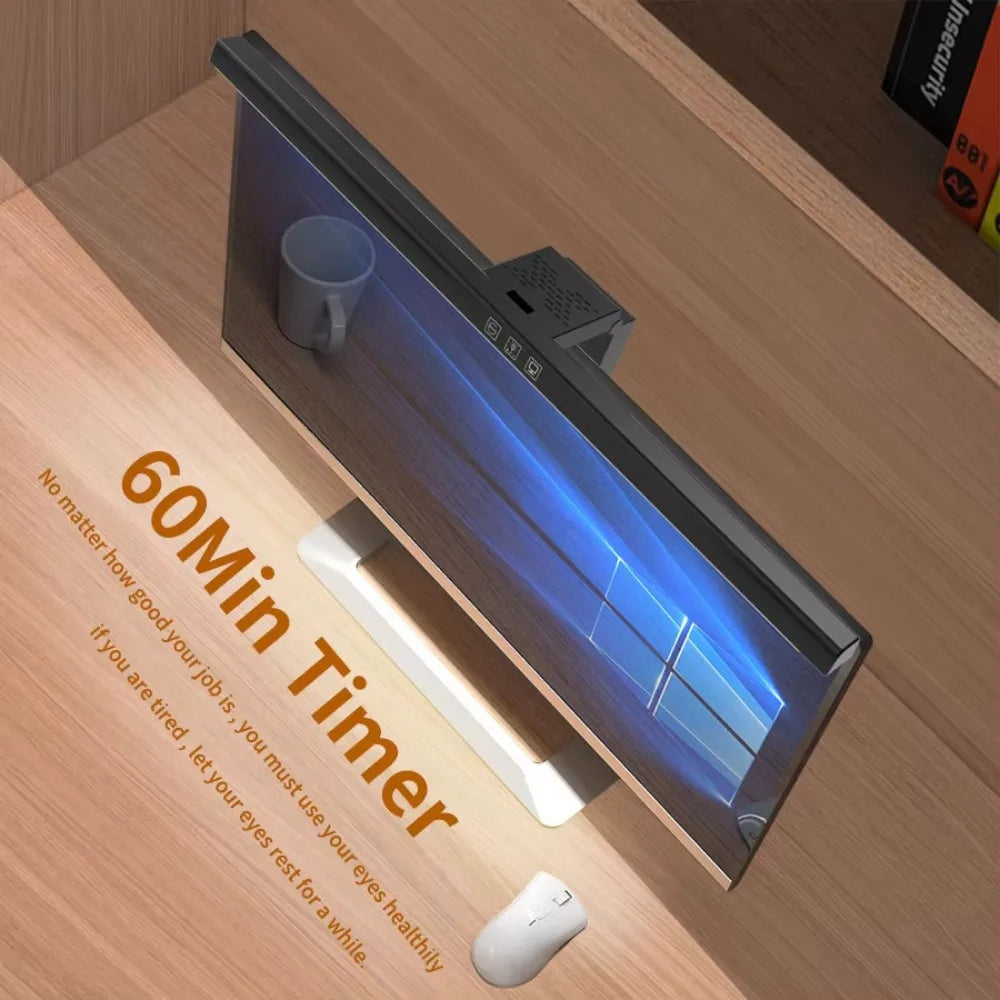 Monitor Light Bar — No-Glare Desk Lighting with Touch Dimming