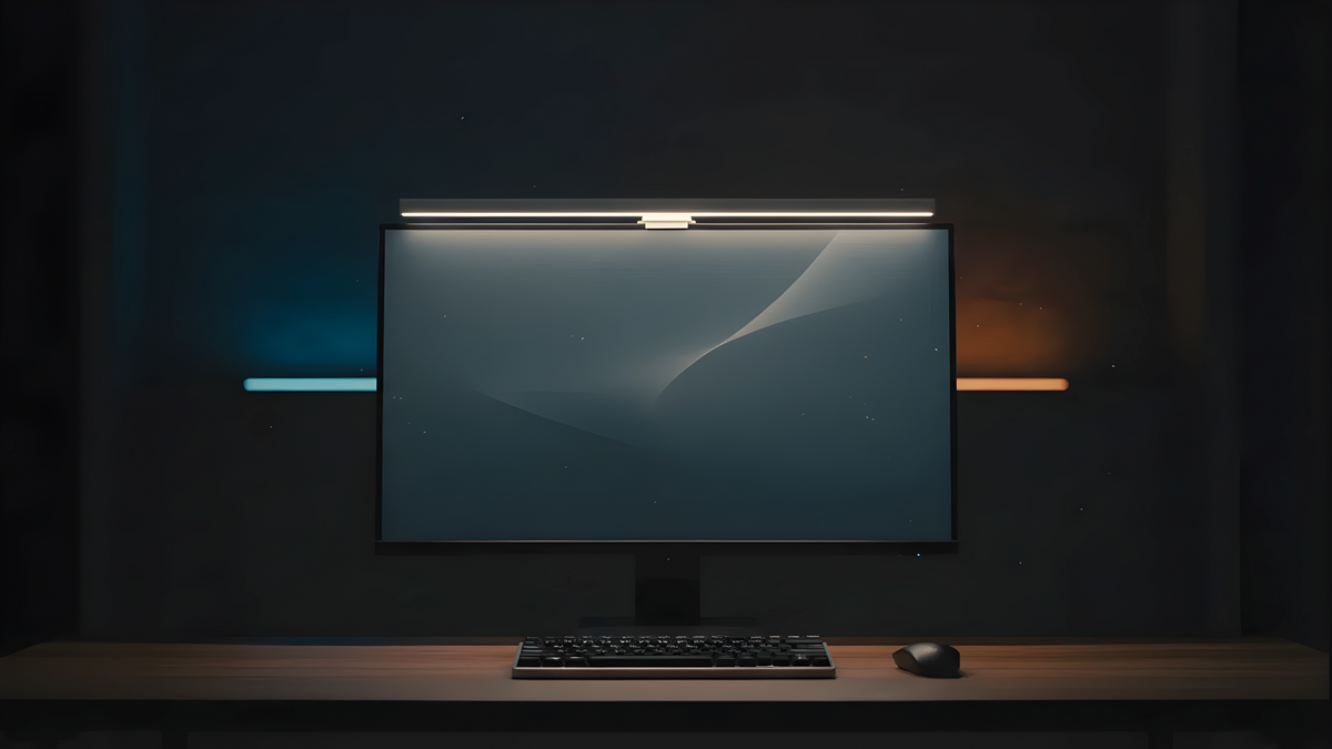 Monitor Light Bar — No-Glare Desk Lighting with Touch Dimming